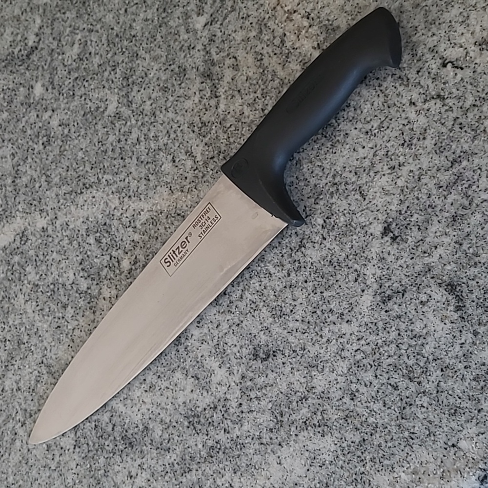 Slitzer Stainless Steel Large Chef Knife